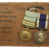 UN Korea Medal and Royal Navy Long Service & Good Conduct Medal Pair - P.O.M. (E). H. Musgrave, H.M.S. Zulu