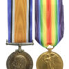 WW1 British War & Victory Medal Pair - Ord. S.K. Morris, Royal Naval Volunteer Reserve
