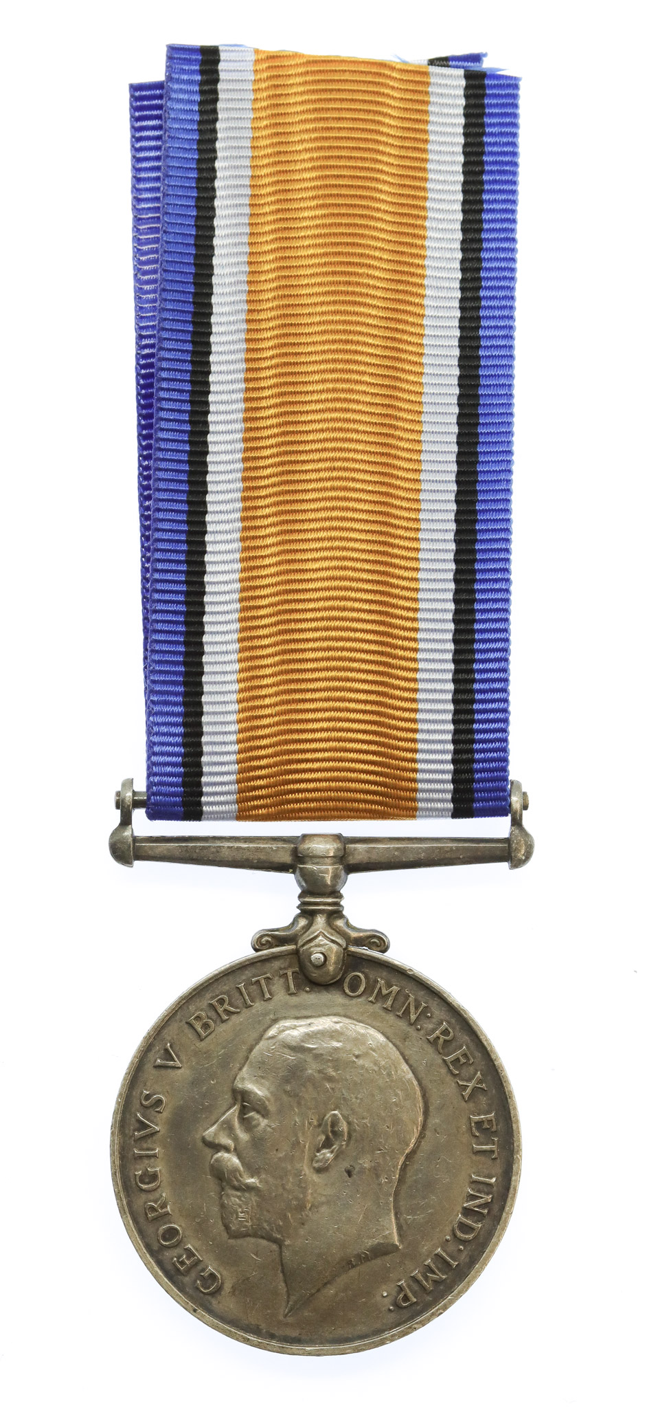 WW1 British War Medal - Deck Hand H.L. Matthews, Royal Naval Reserve - Killed when H.M. Drifter "Ocean Star" was sunk by a mine from German submarine UC-50