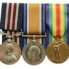 WW1 Military Medal, British War Medal and Victory Medal Group of Three - Pte. A. Hunter, Machine Gun Corps - Wounded