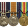 WW1 Military Medal, British War and Victory Medal Group of Three - Pte. F.W. Tanner, Royal Army Medical Corps
