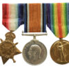 WW1 1914-15 Star Medal Trio - Lieut. R.W. Haynes, 3rd Bn. King's African Rifles 