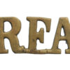 Royal Field Artillery (R.F.A.) Shoulder Title