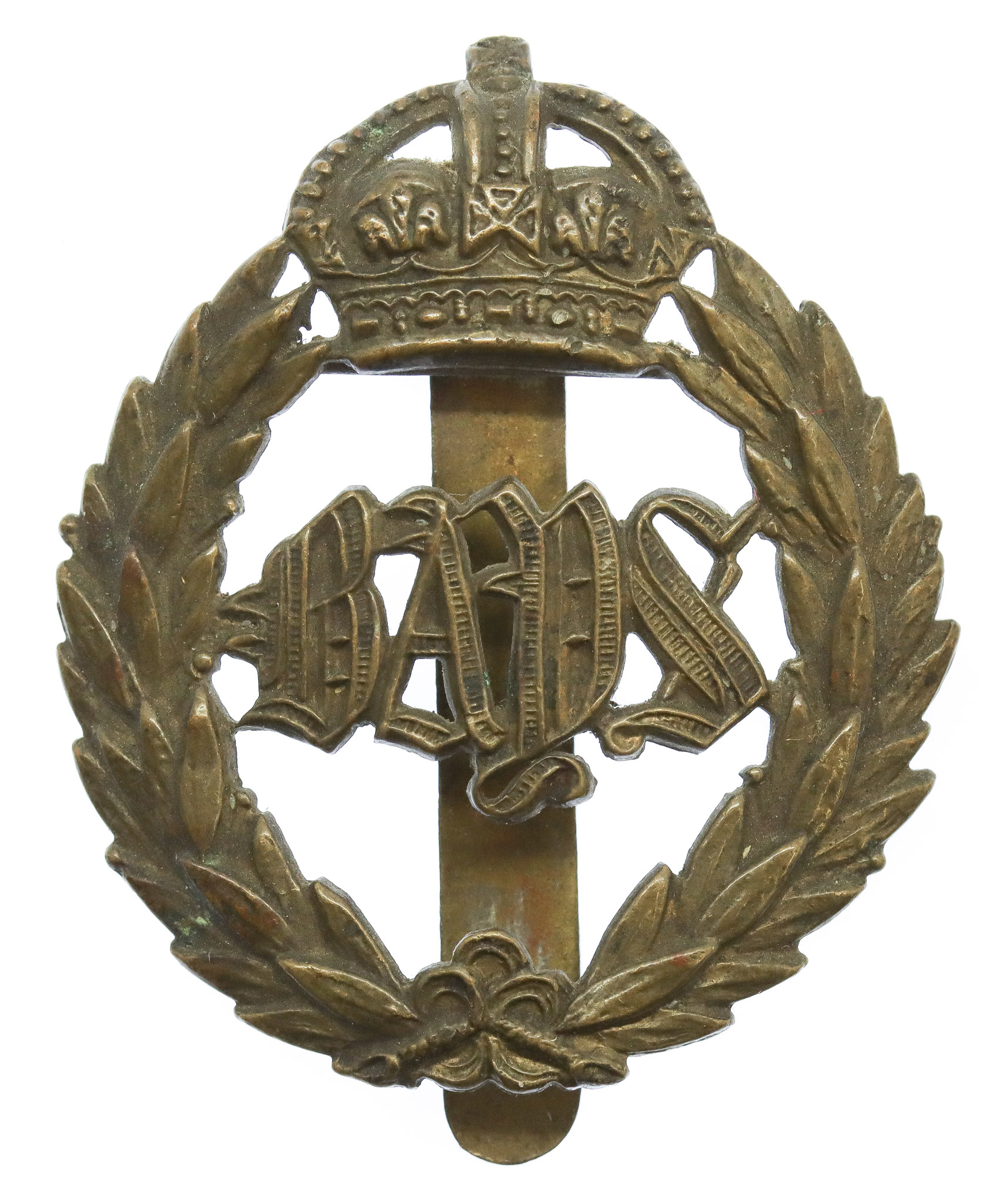 2nd Dragoon Guards (The Bays) Cap Badge - King's Crown