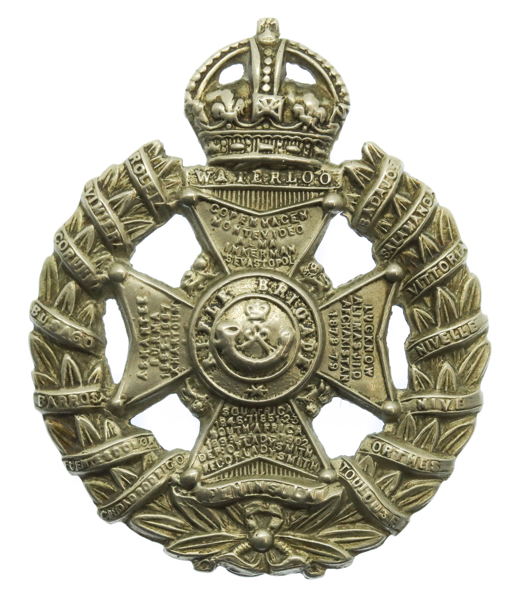 Rifle Brigade Cap Badge - King's Crown