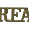 Royal Field Artillery (R.F.A.) Shoulder Title