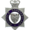 Norfolk Constabulary Senior Officer's Enamelled Cap Badge - Queen's Crown
