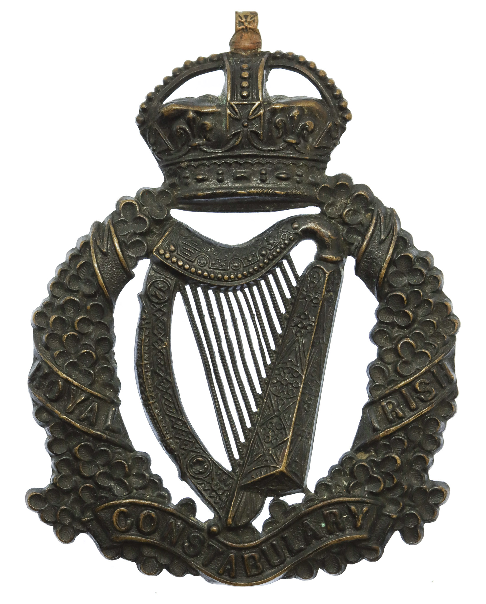 Royal Irish Constabulary Helmet Plate (circa 1902-1922)