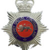 Surrey Special Constabulary Enamelled Helmet Plate - Queen's Crown