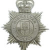 Gibraltar Police Helmet Plate - Queen's Crown