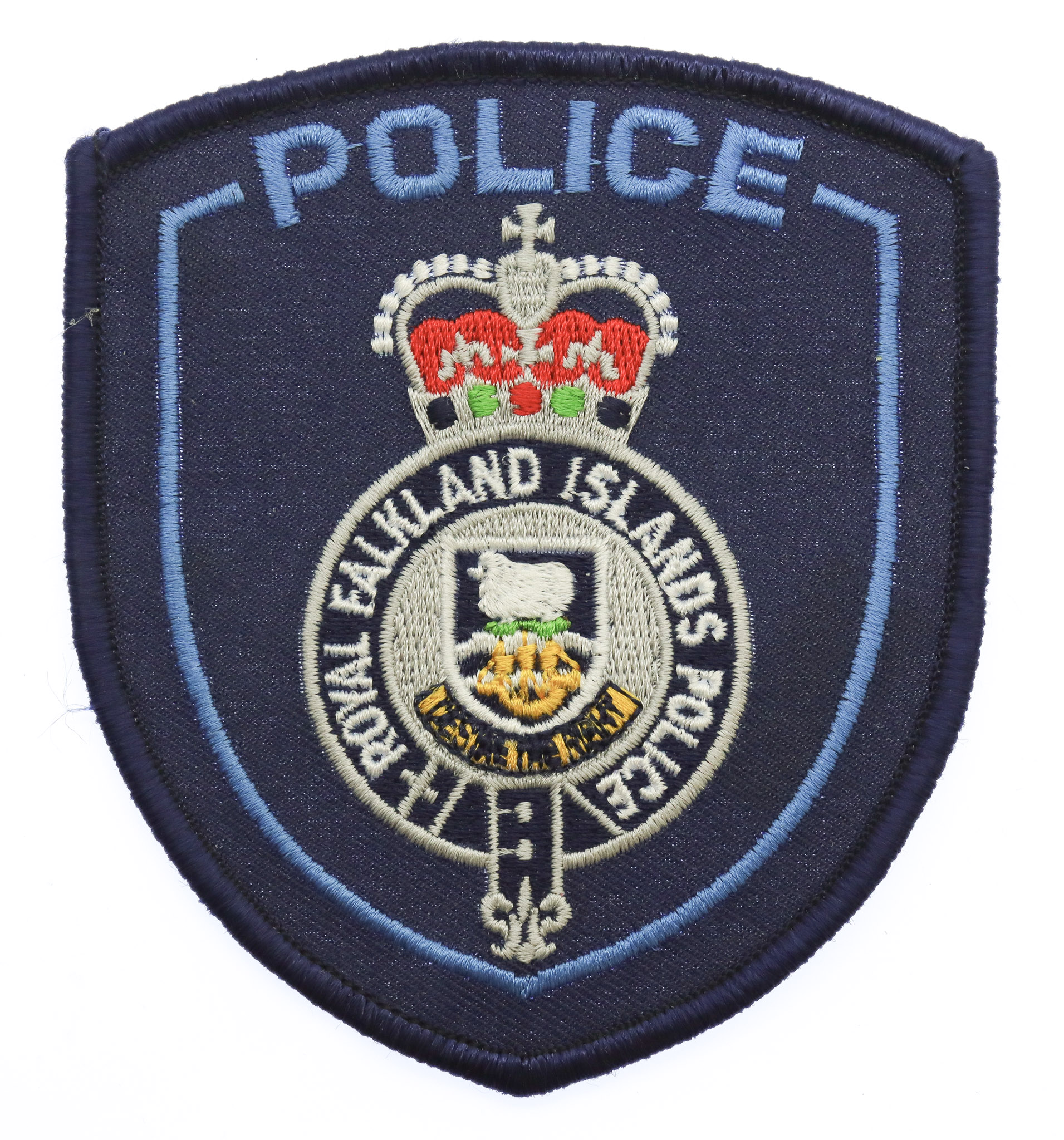 Royal Falkland Islands Police Cloth Patch Badge