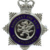 Somerset and Bath Constabulary Senior Officer's Enamelled Cap Badge - Queen's Crown