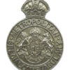 Metropolitan Police Special Constabulary Chrome Cap Badge - Kin'gs Crown