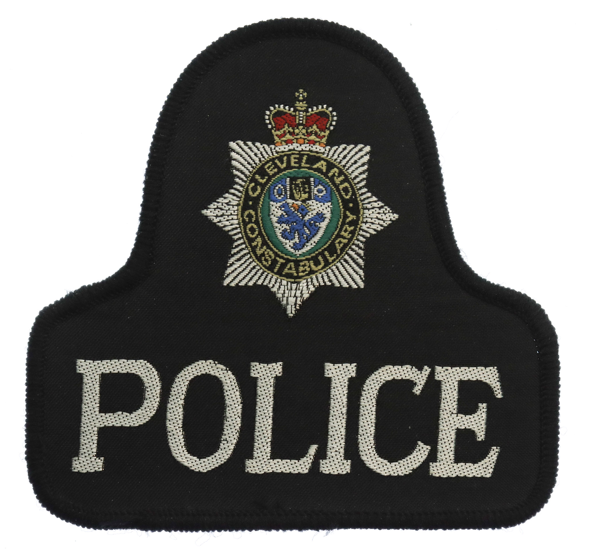 Cleveland Constabulary Police Cloth Bell Patch Badge