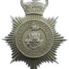 Barnsley Borough Police Helmet Plate - Queen's Crown
