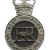 West Yorkshire Metropolitan Police Cap Badge - Queen's Crown