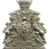 Leicester City Police Helmet Plate -Queen's Crown