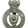 Portsmouth City Police Cap Badge - King's Crown