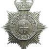 Bournemouth Borough Police Helmet Plate - Queen's Crown