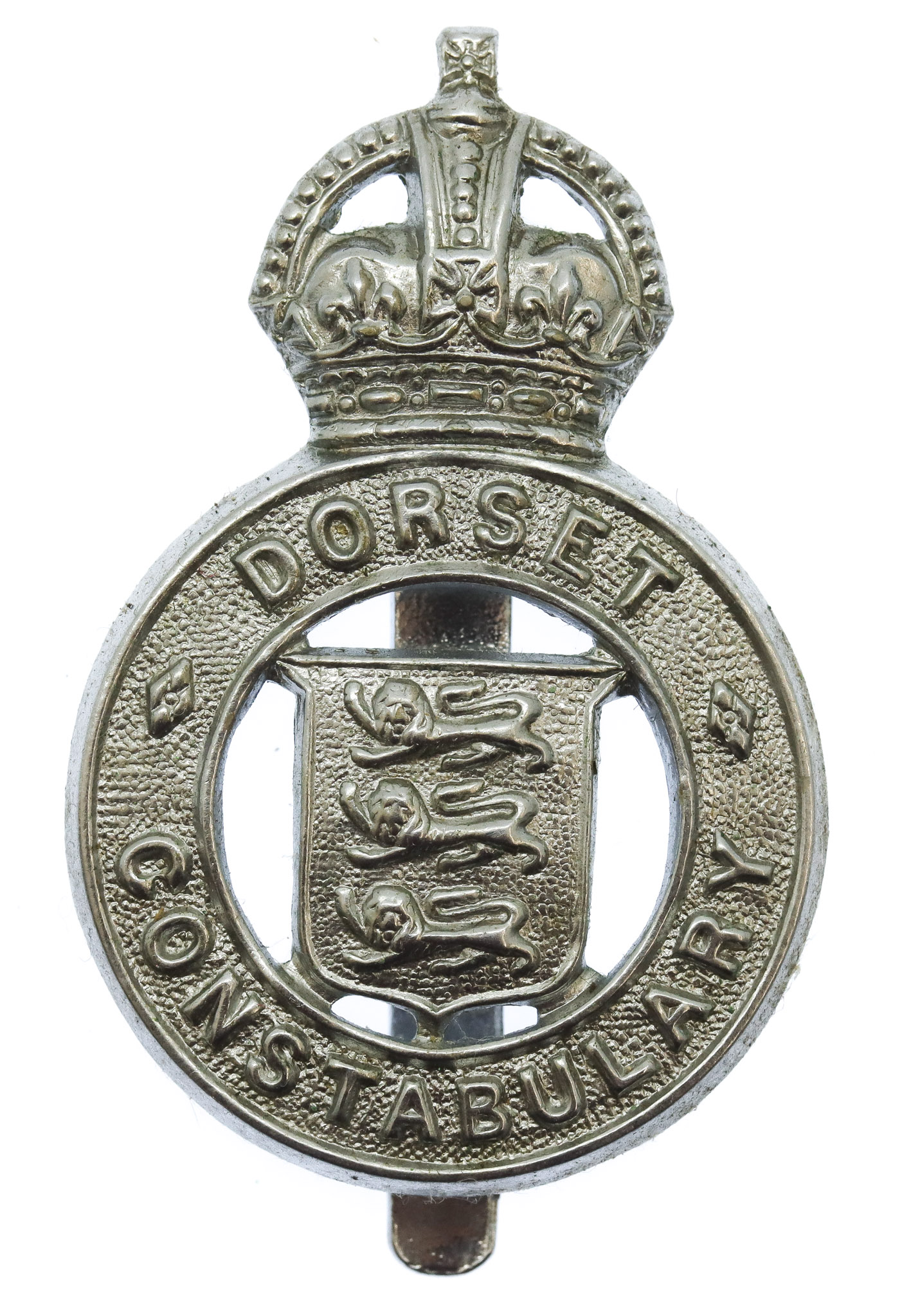 Dorset Constabulary Cap Badge - King's Crown