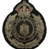 Sunderland Borough Police Large Bullion Cap Badge - King's Crown