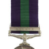 General Service Medal (Clasp - Malaya) - Gnr. M.A. Dowlman, Royal Artillery