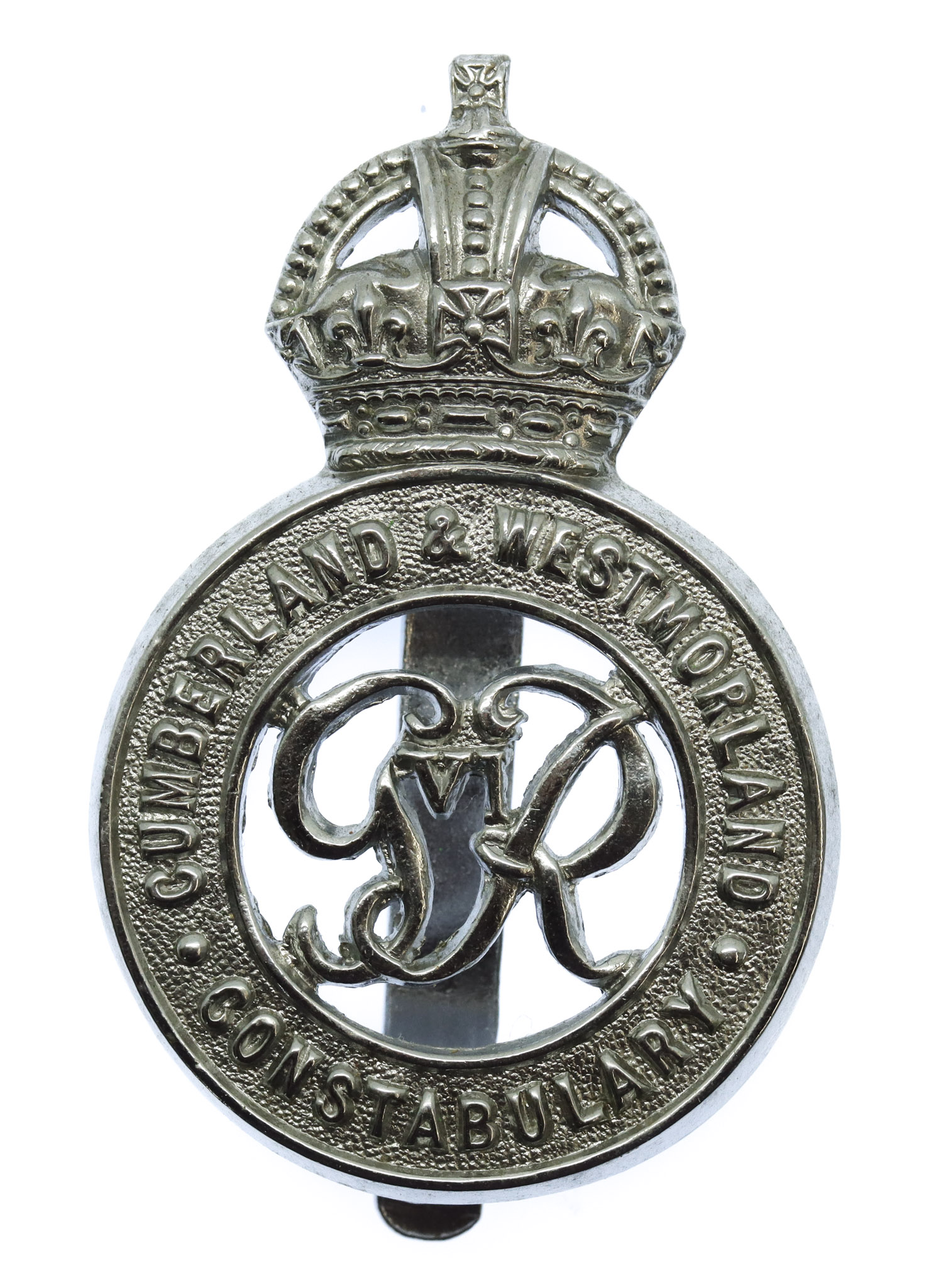 George VI Cumberland & Westmorland Constabulary Cap Badge