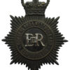 Cumberland & Westmorland Constabulary Night Helmet Plate - Queen's Crown