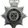 Thames Valley Police Enamelled Helmet Plate - Queen's Crown