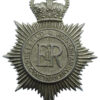 Sheffield & Rotherham Constabulary Helmet Plate - Queen's Crown