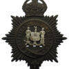 Sheffield City Police Night Helmet Plate - King's Crown 