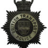 British Transport Police (B.T.P.) Night Helmet Plate - Queen's Crown