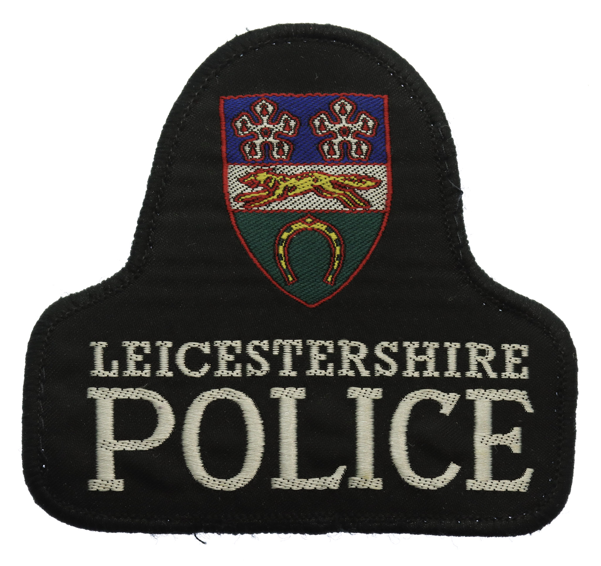 Leicestershire Constabulary Police Cloth Bell Patch Badge