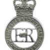 Leicester and Rutland Constabulary Cap Badge - Queen's Crown