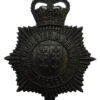 Manchester & Salford Police Night Helmet Plate - Queen's Crown