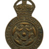 North Riding Special Constabulary Brass Lapel Badge - King's Crown