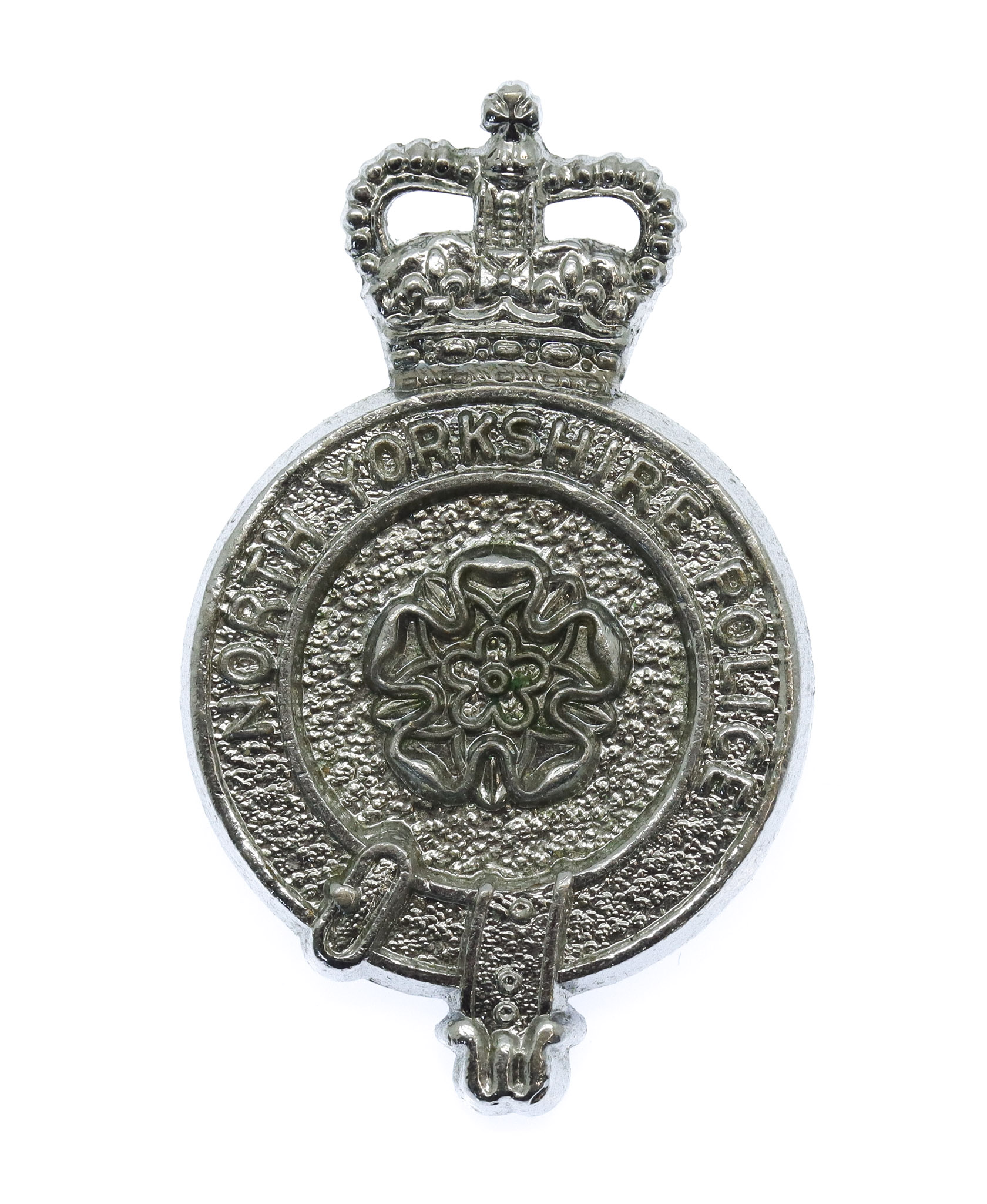 North Yorkshire Police Collar Badge - Queen's Crown