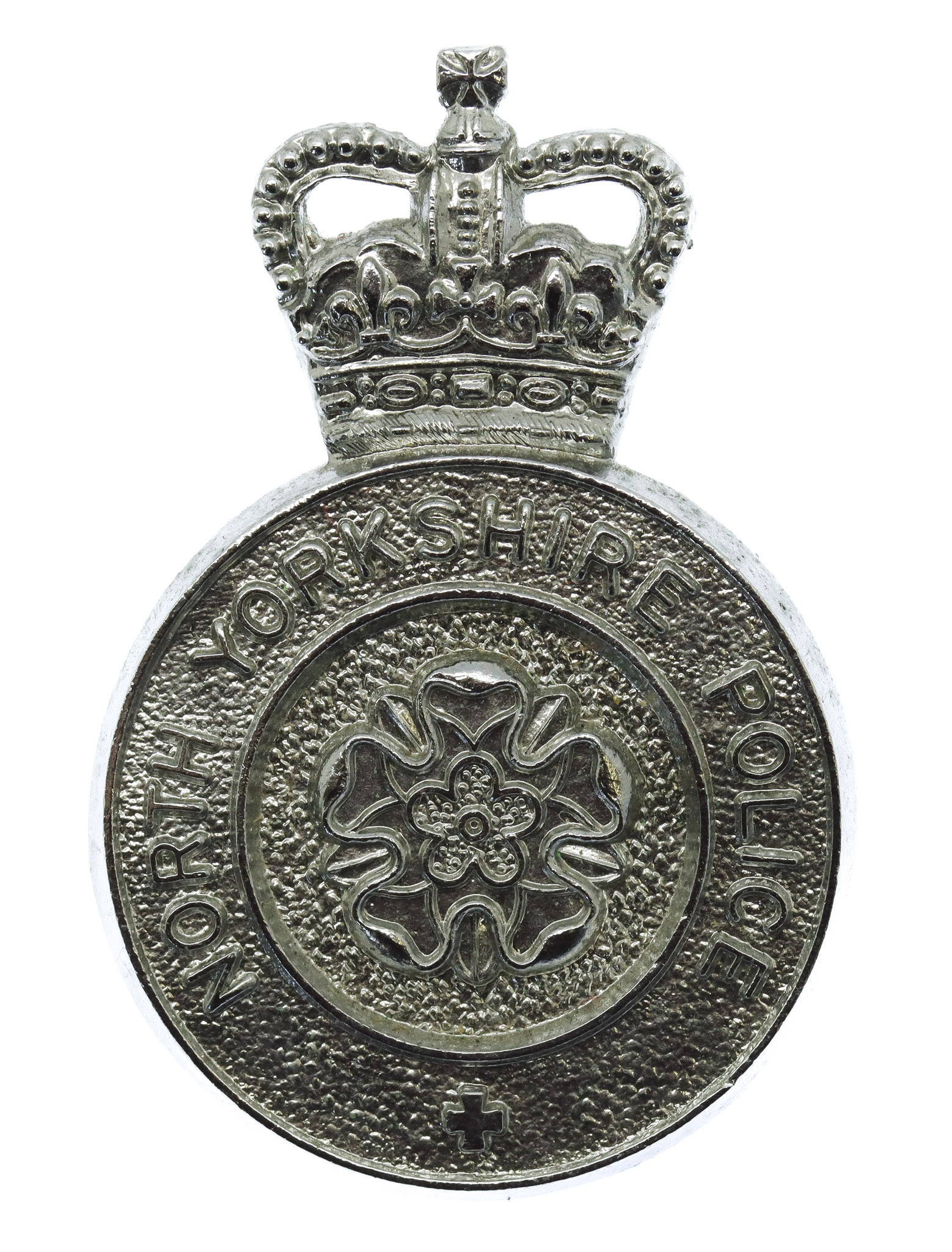 North Yorkshire Police Cap Badge - Queen's Crown