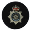 North Yorkshire Police Cloth Beret Badge -Queen's Crown