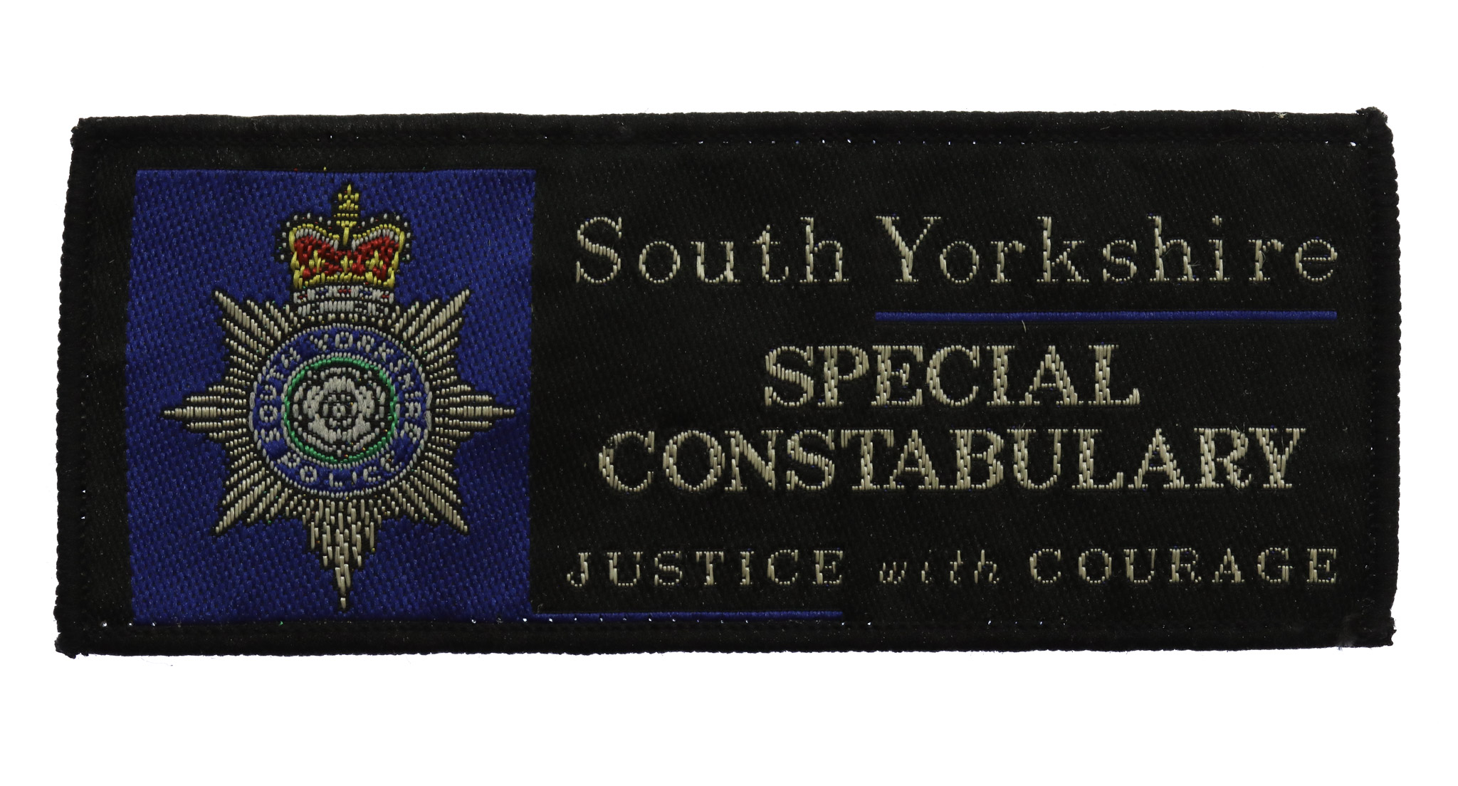 South Yorkshire Police Special Constabulary Cloth Uniform Patch Badge 