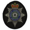 South Yorkshire Police Cloth Beret Badge - Queen's Crown