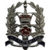 Hampshire Constabulary Sergeants Enamelled Cap Badge - Queen's Crown
