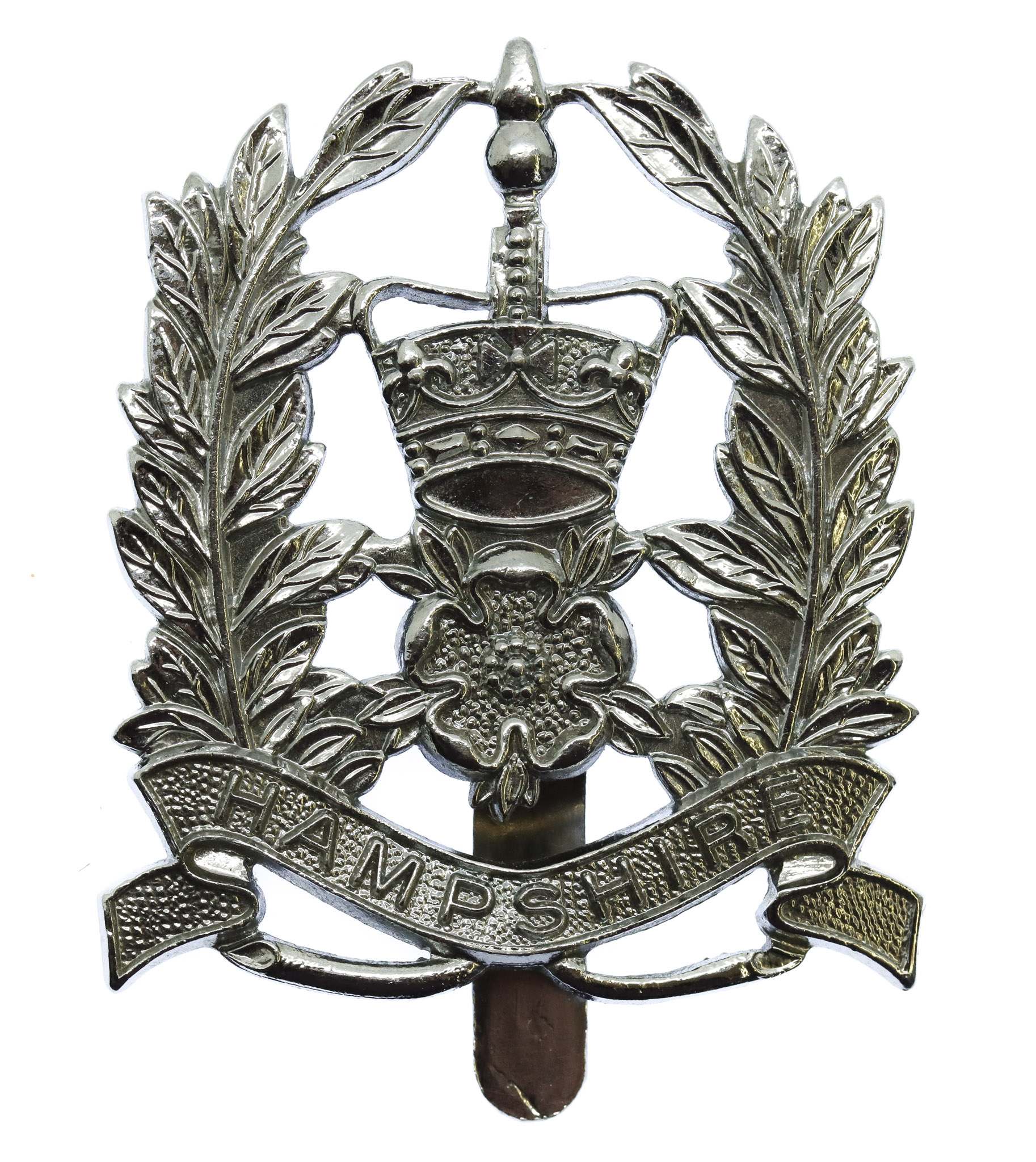 Hampshire Constabulary Constables Cap Badge - Queen's Crown