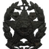 Leeds City Police Blackened Brass Helmet Plate