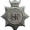 Sussex Police Helmet Plate - Queen's Crown