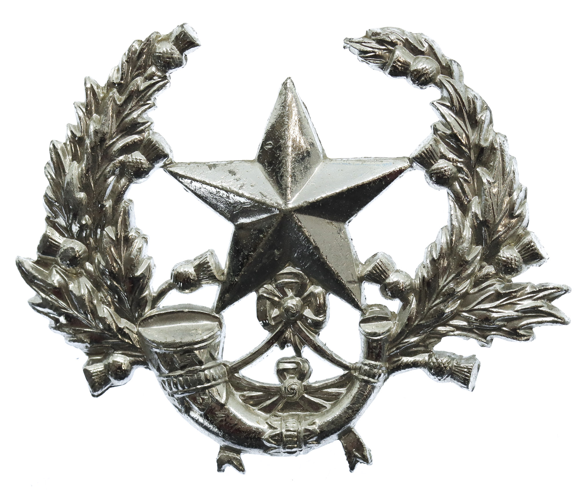 Cameronians (Scottish Rifles) Anodised (Staybrite) Cap Badge
