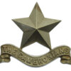 The Cameronians (Scottish Rifles) Pipers Cap Badge
