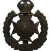 8th Bn. (Leeds Rifles) West Yorkshire Regiment Cap Badge - King's Crown