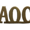 Army Ordnance Corps (A.O.C.) Shoulder Title