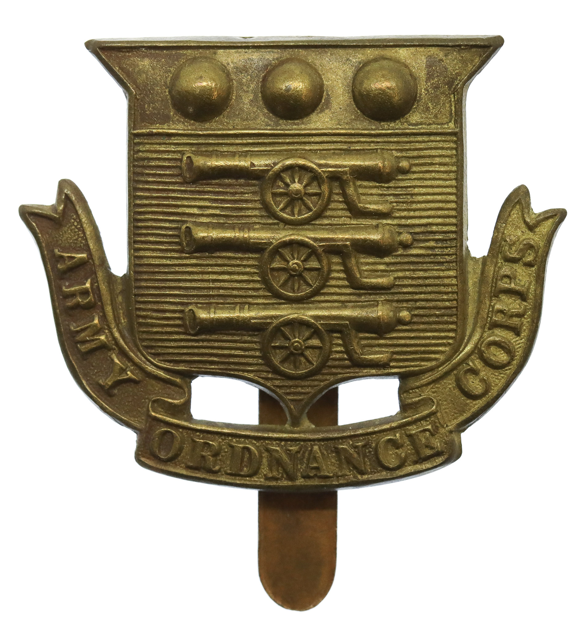 Army Ordnance Corps (A.O.C.) Cap Badge